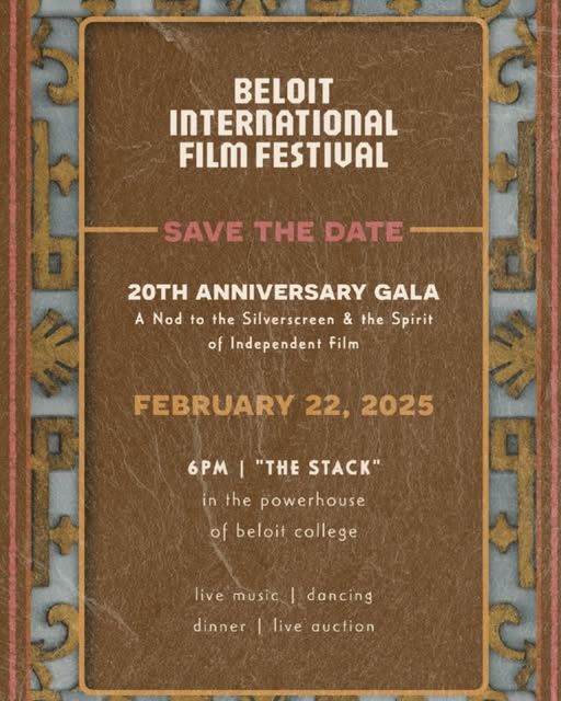 20th Anniversary Gala - Beloit International Film Festival 