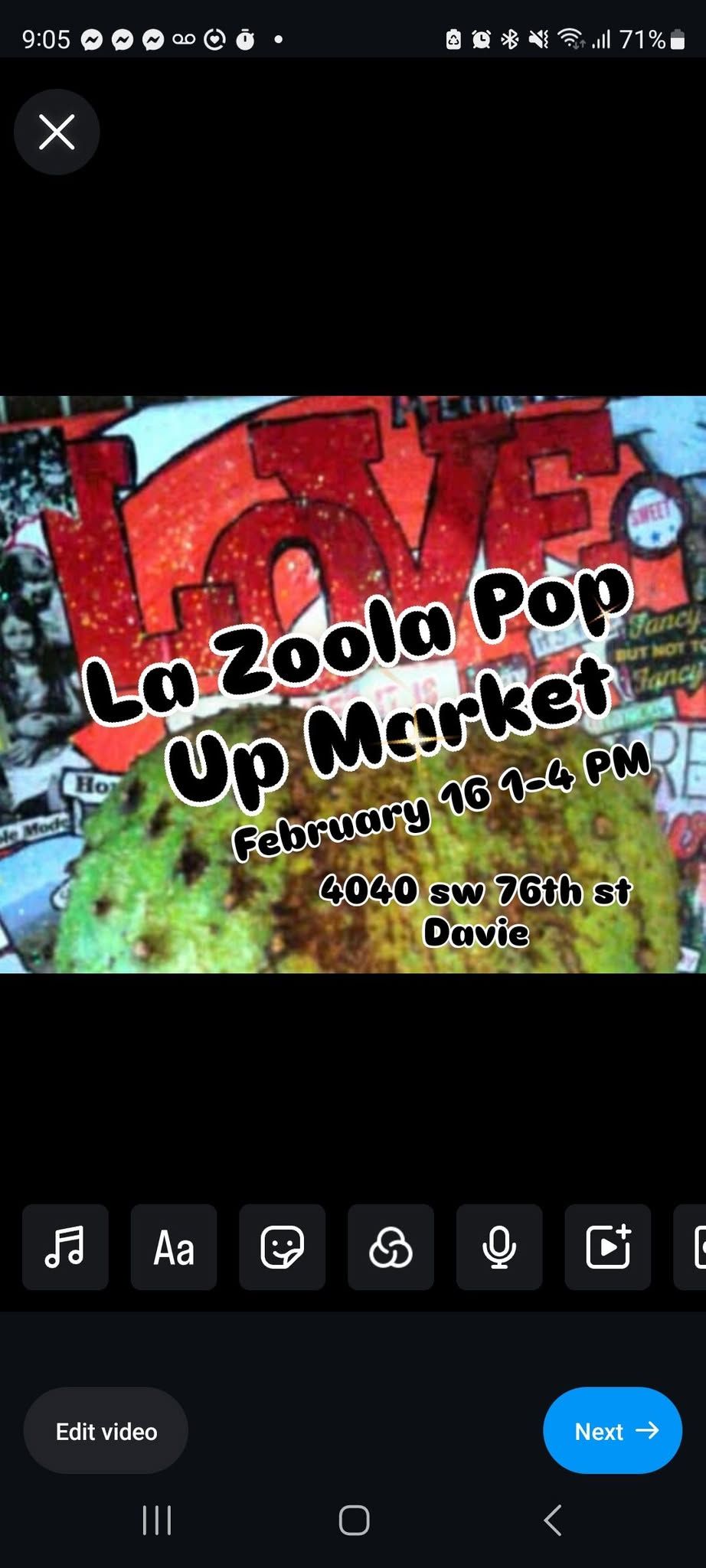  La Zoola Pop Up Market Love Fest