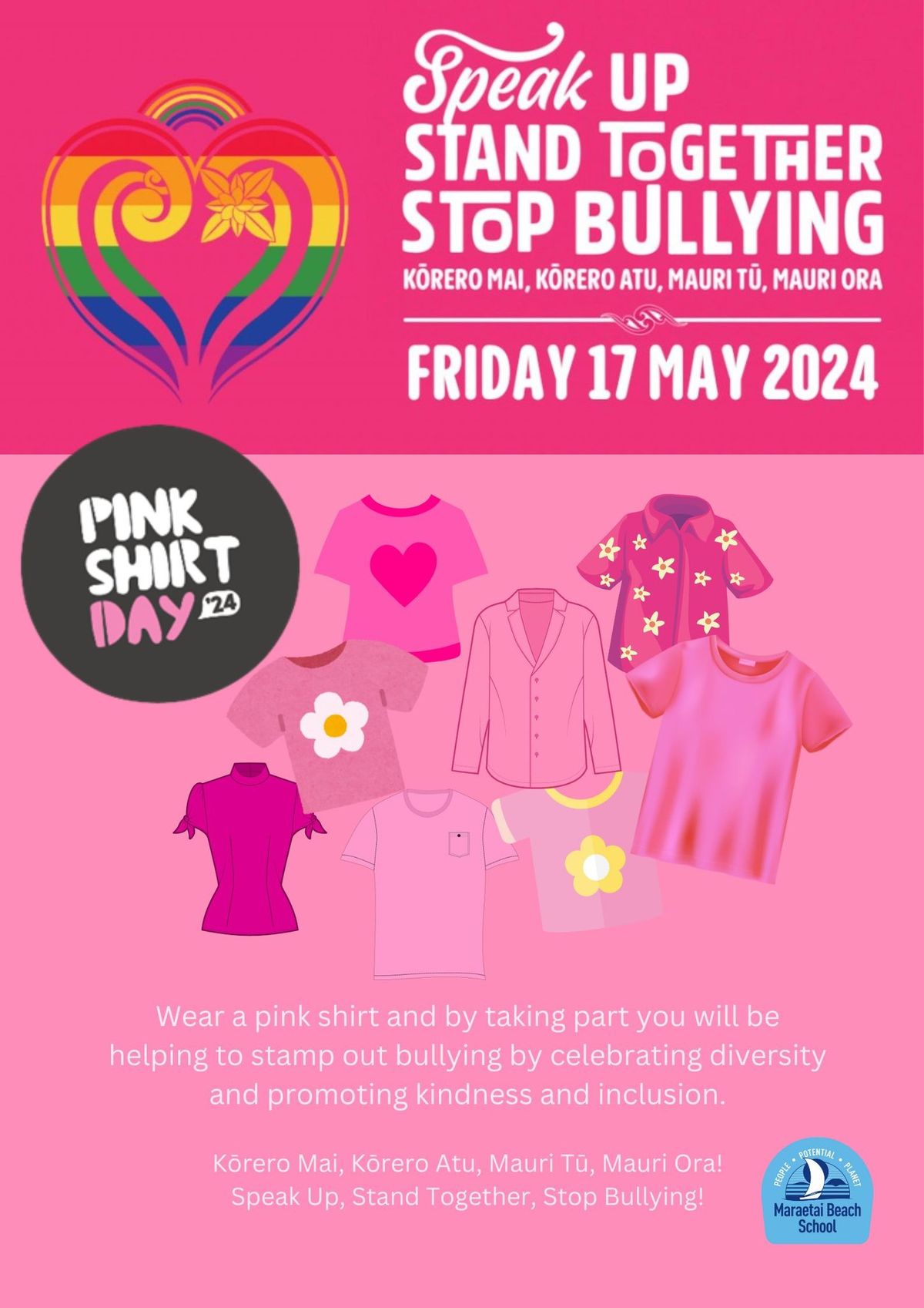 Pink Shirt Day 2024