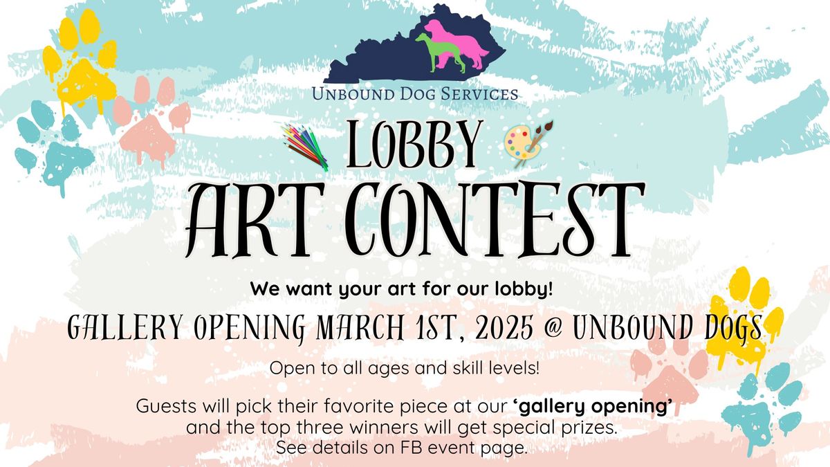 Art Contest at Unbound Dogs