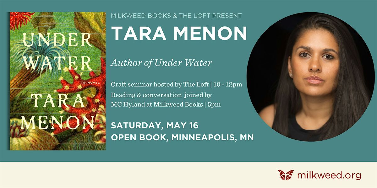 Milkweed Books & The Loft present Tara Menon
