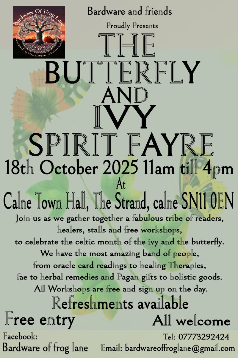 the butterfly and ivy spirit fayre