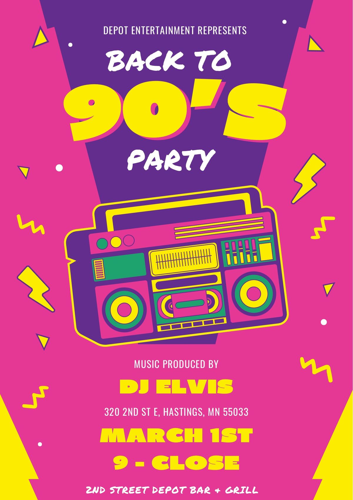 Back to the 90s Party! \ud83e\udd73