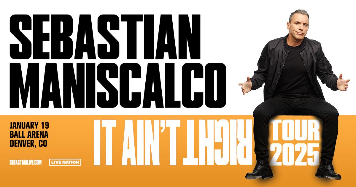 Sebastian Maniscalco: It Aint Right Tour