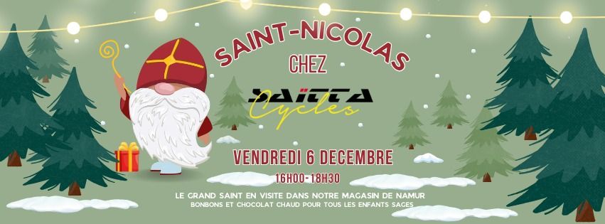 Saint Nicolas Chez Saitta cycles Namur