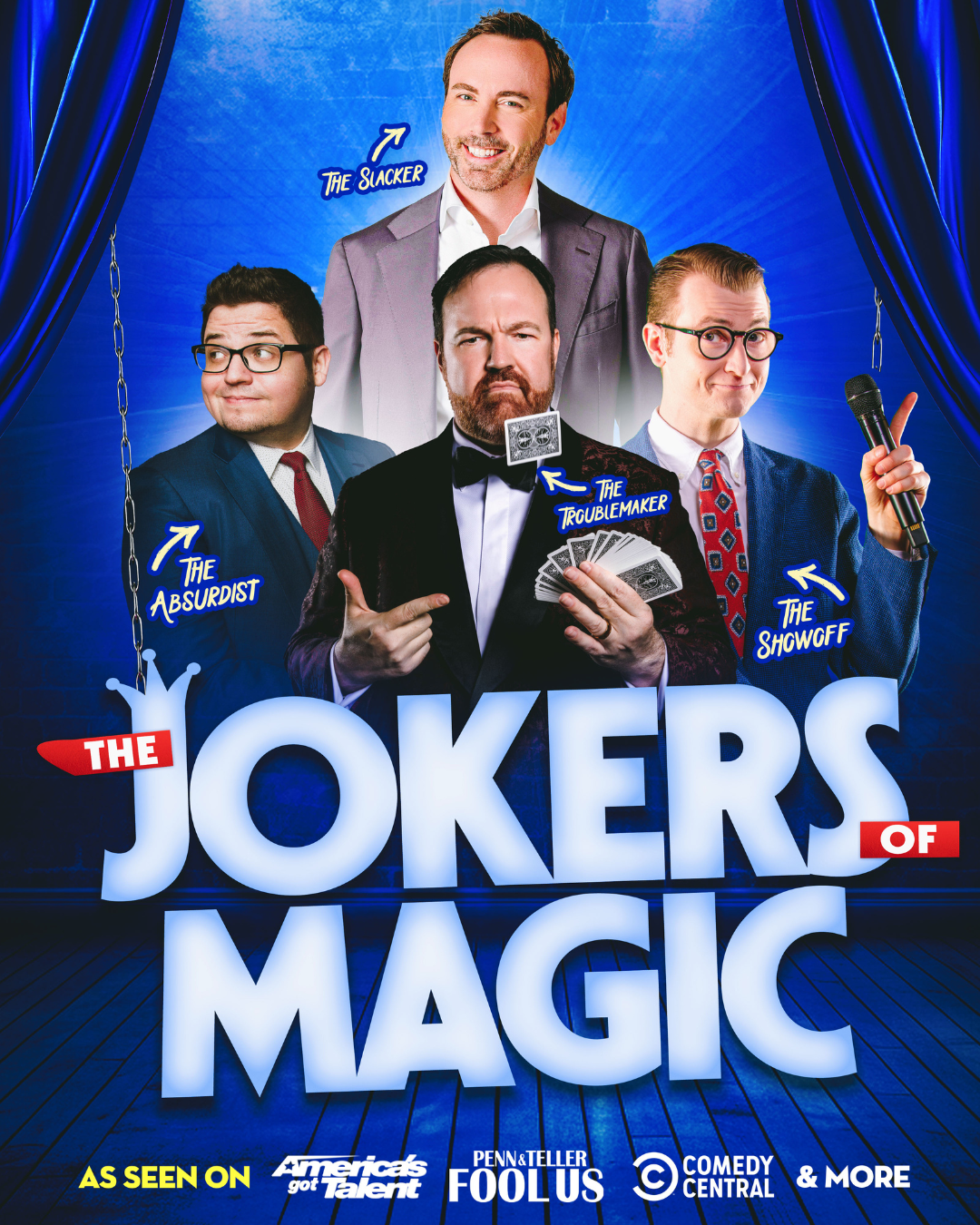 Jokers of Magic at The Rex Theatre