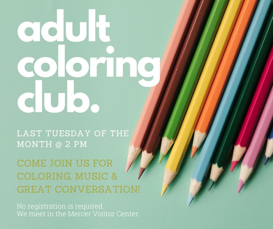Adult Coloring Club