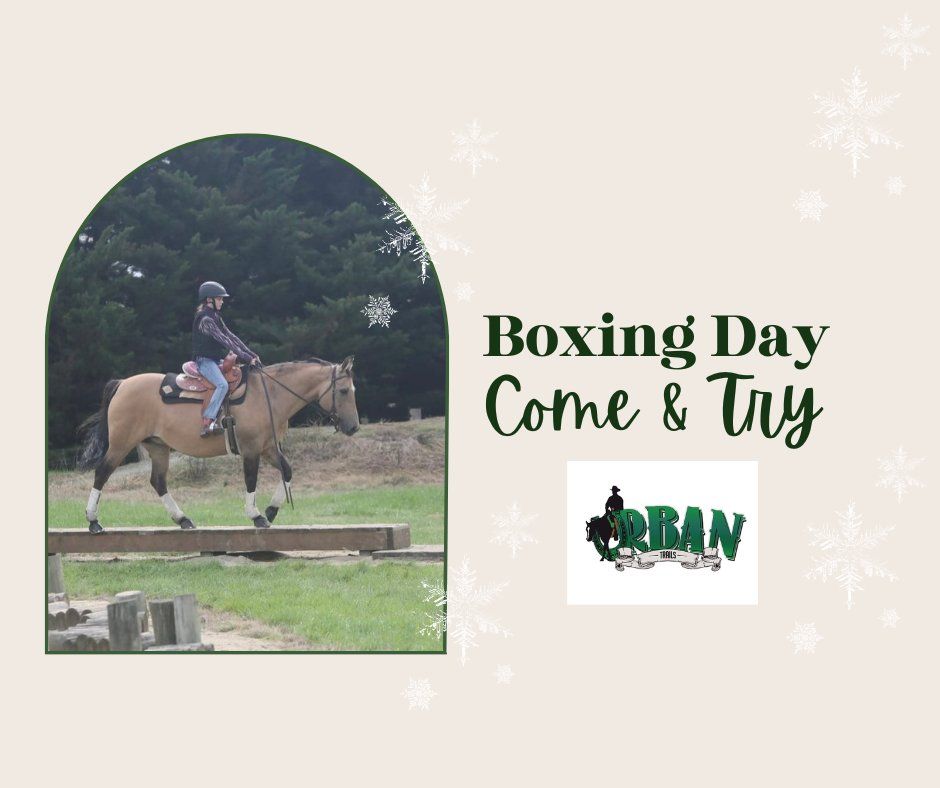 Boxing Day Come & Try