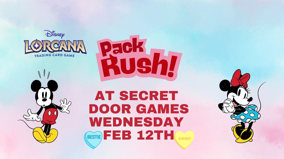 Lorcana: Pack Rush Valentines Event