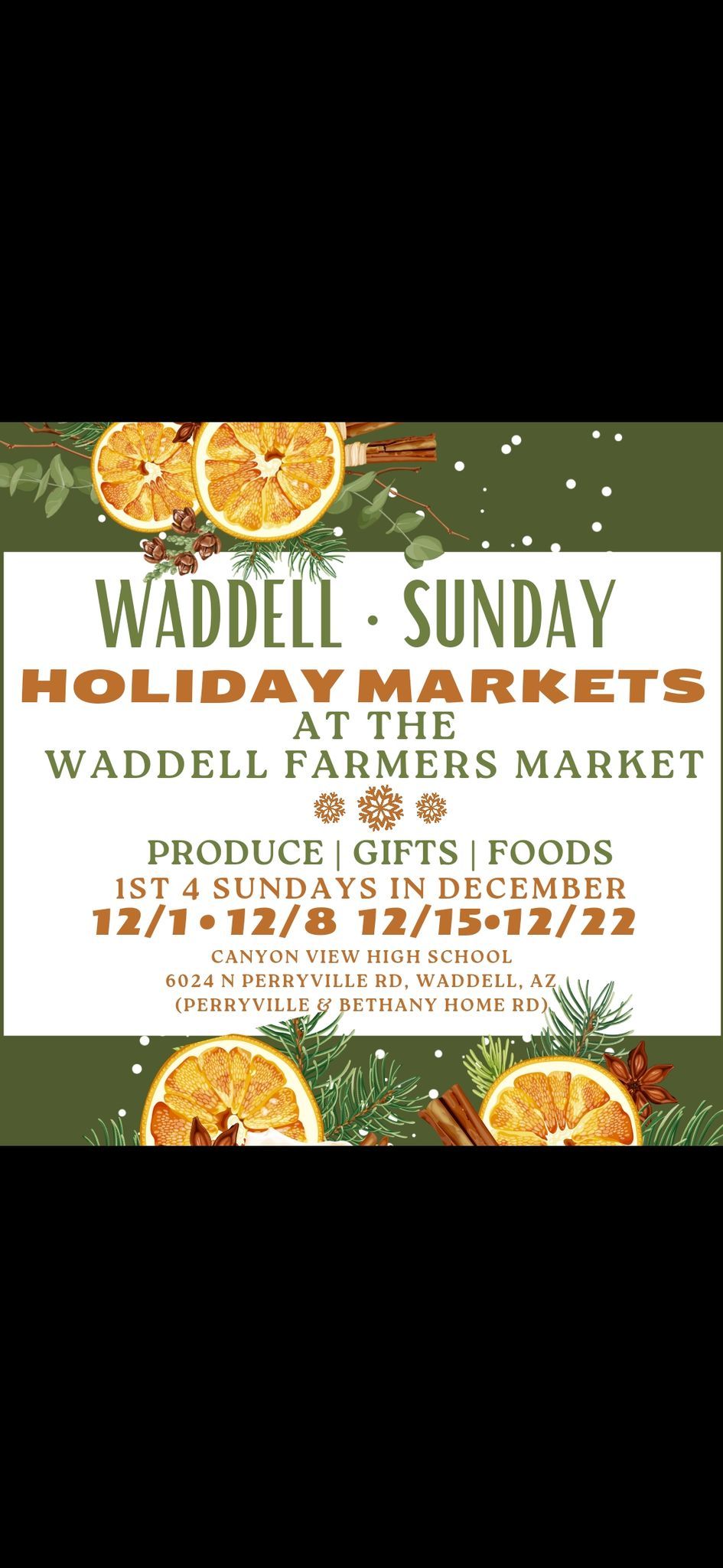 Waddell Farmers Market 12\/15