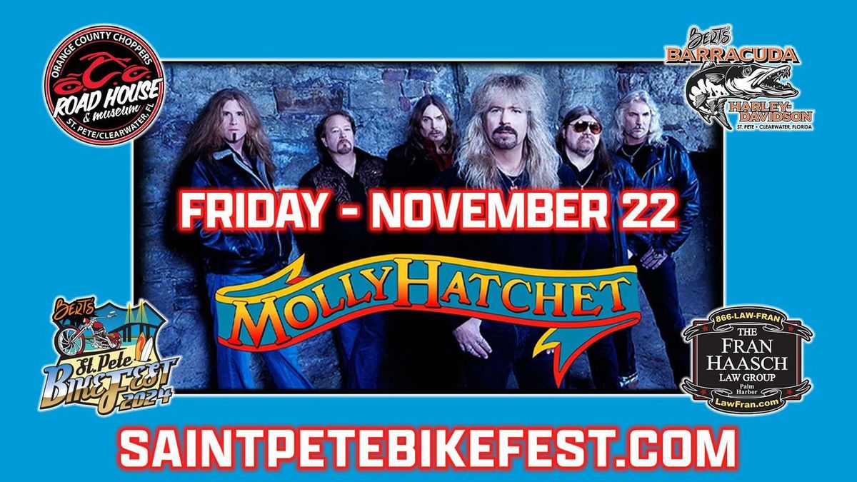 Molly Hatchet LIVE @ St.Pete Bikefest 2024