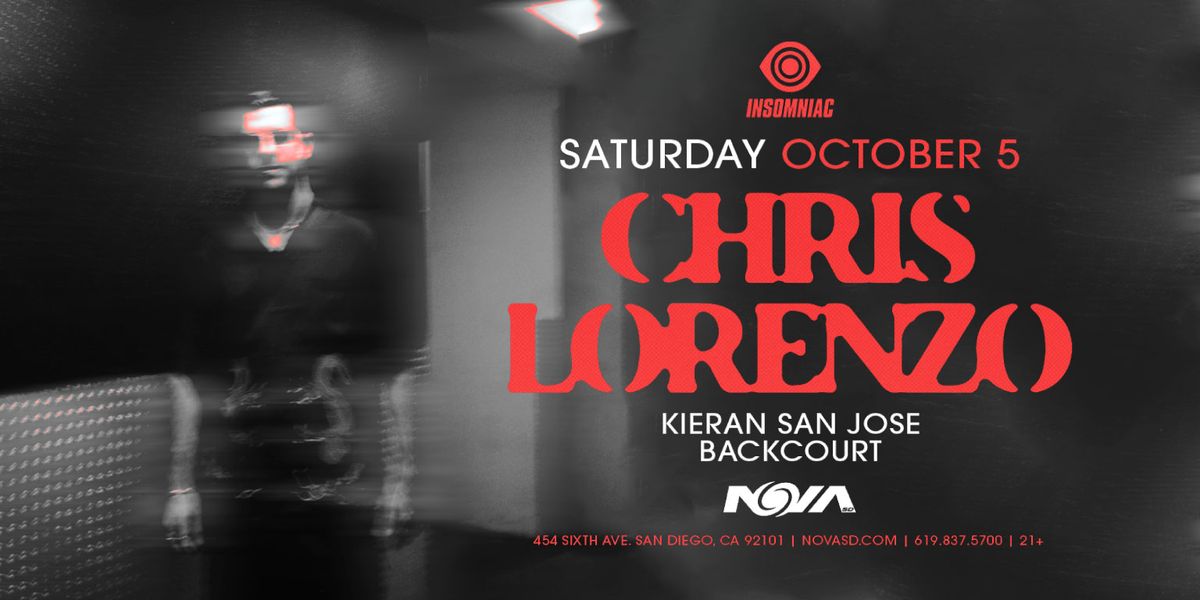 Chris Lorenzo (21+)