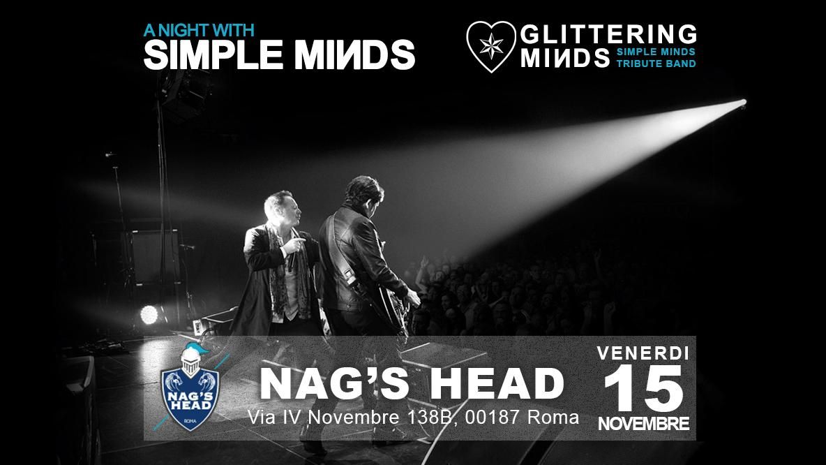 Tributo ai SIMPLE MINDS - Glittering Minds live @ Nag's Head