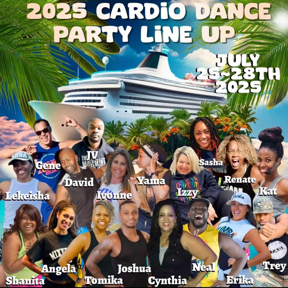 Cardio Dance Party at Sea 2025