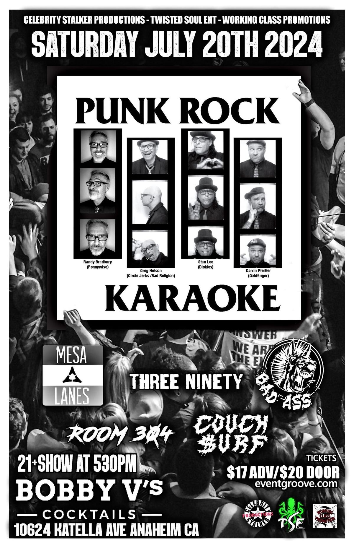 Punk Rock Karaoke at Bobby V\u2019s