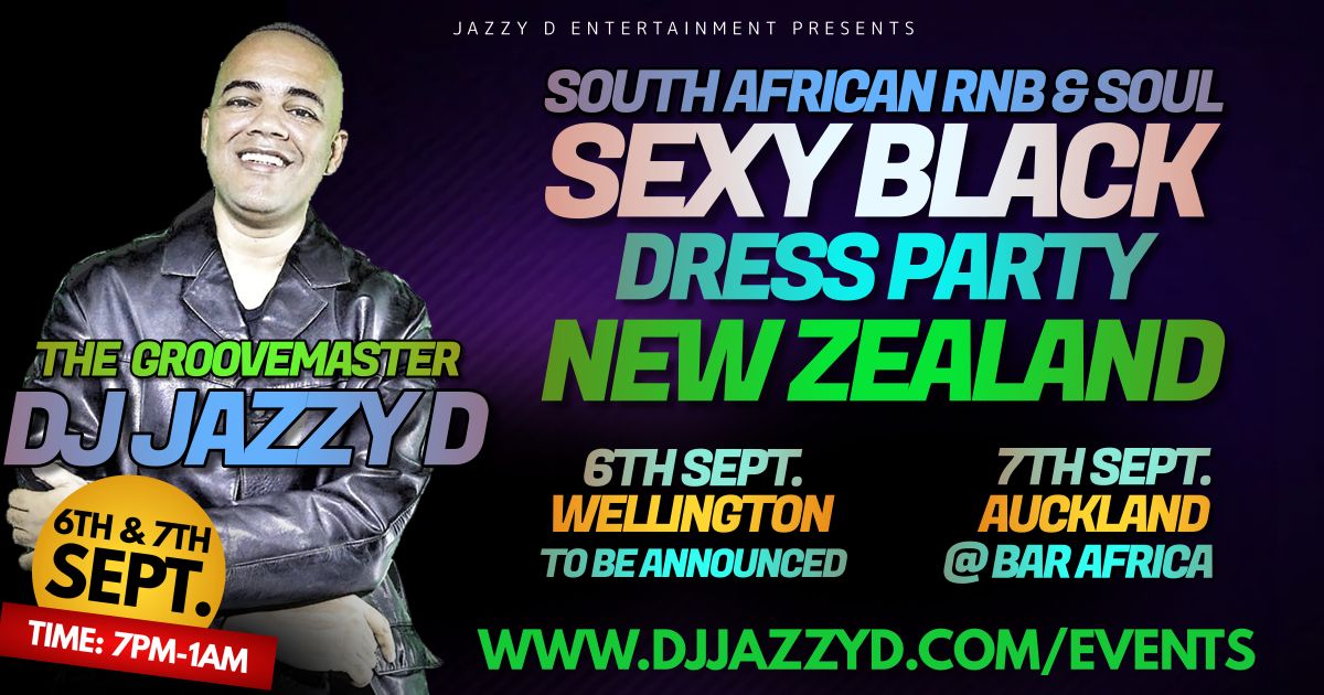 Wellington New Zealand DJ Jazzy D Down Under Tour