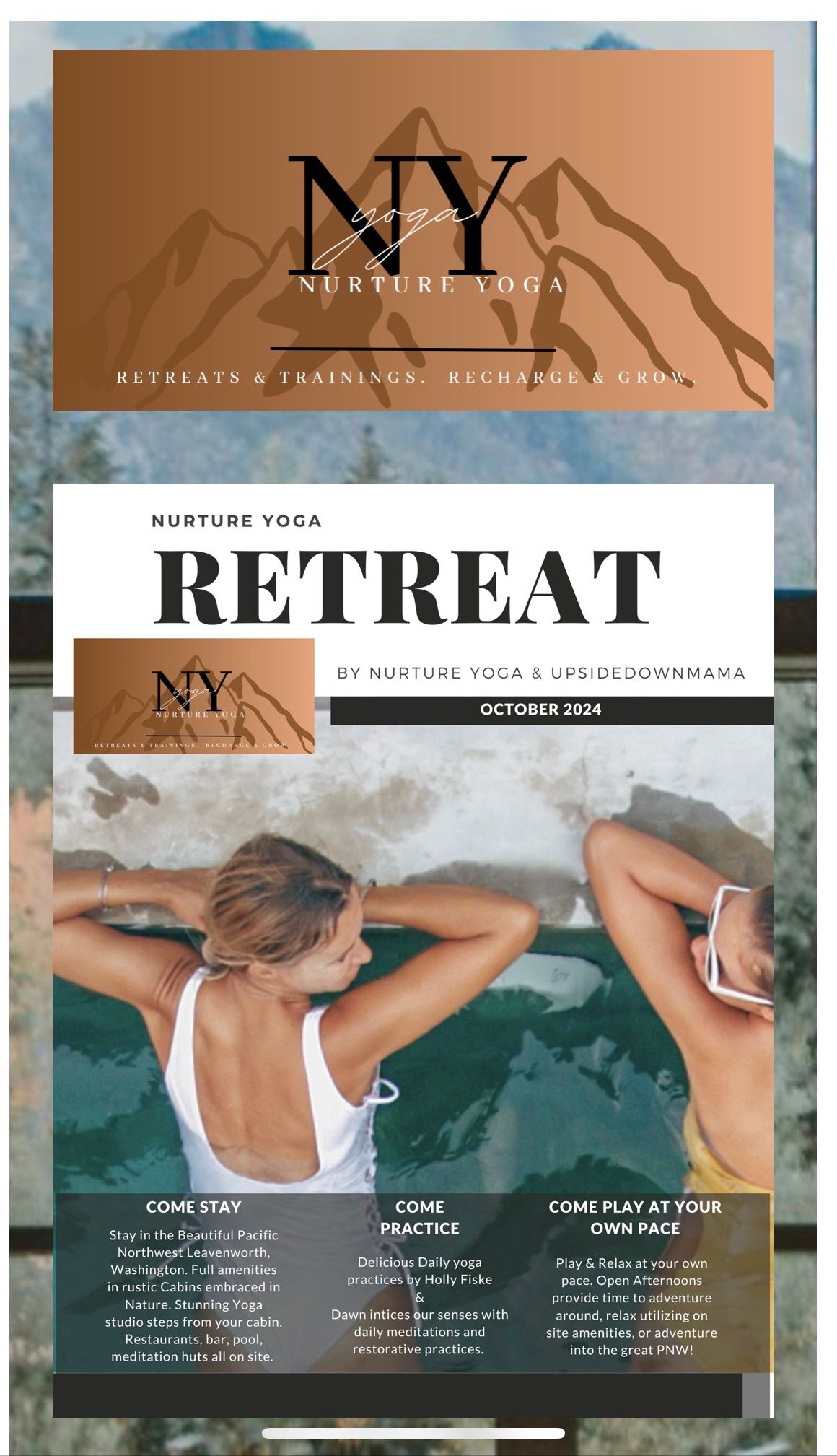 Nature & Nurture Yoga Retreat 2024