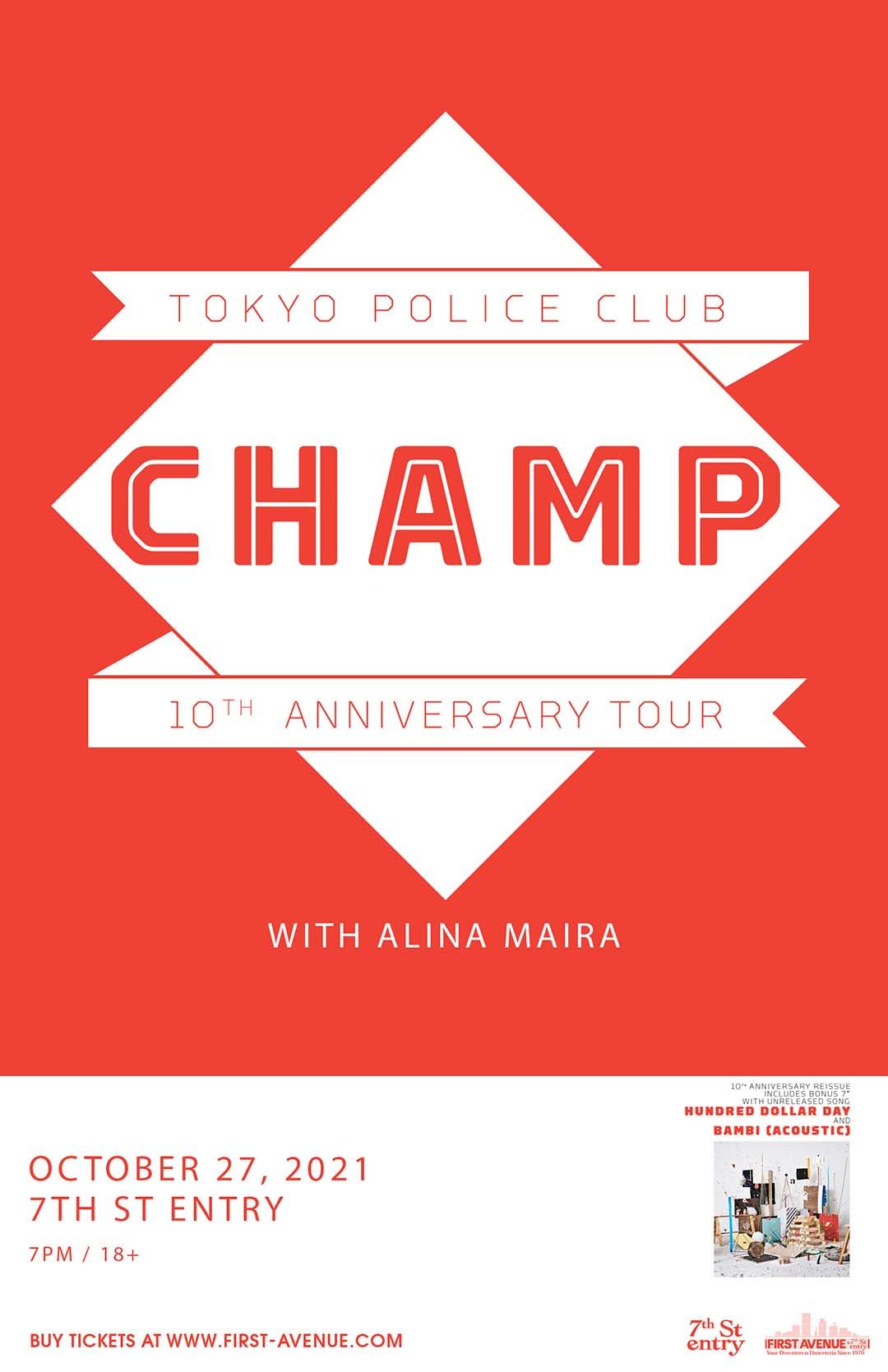 Tokyo Police Club (18+)