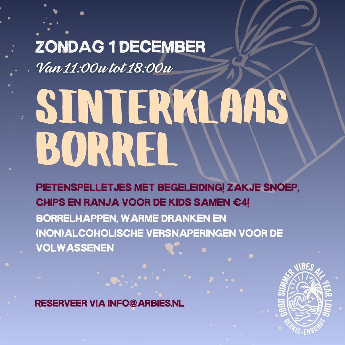 Sinterklaas borrel