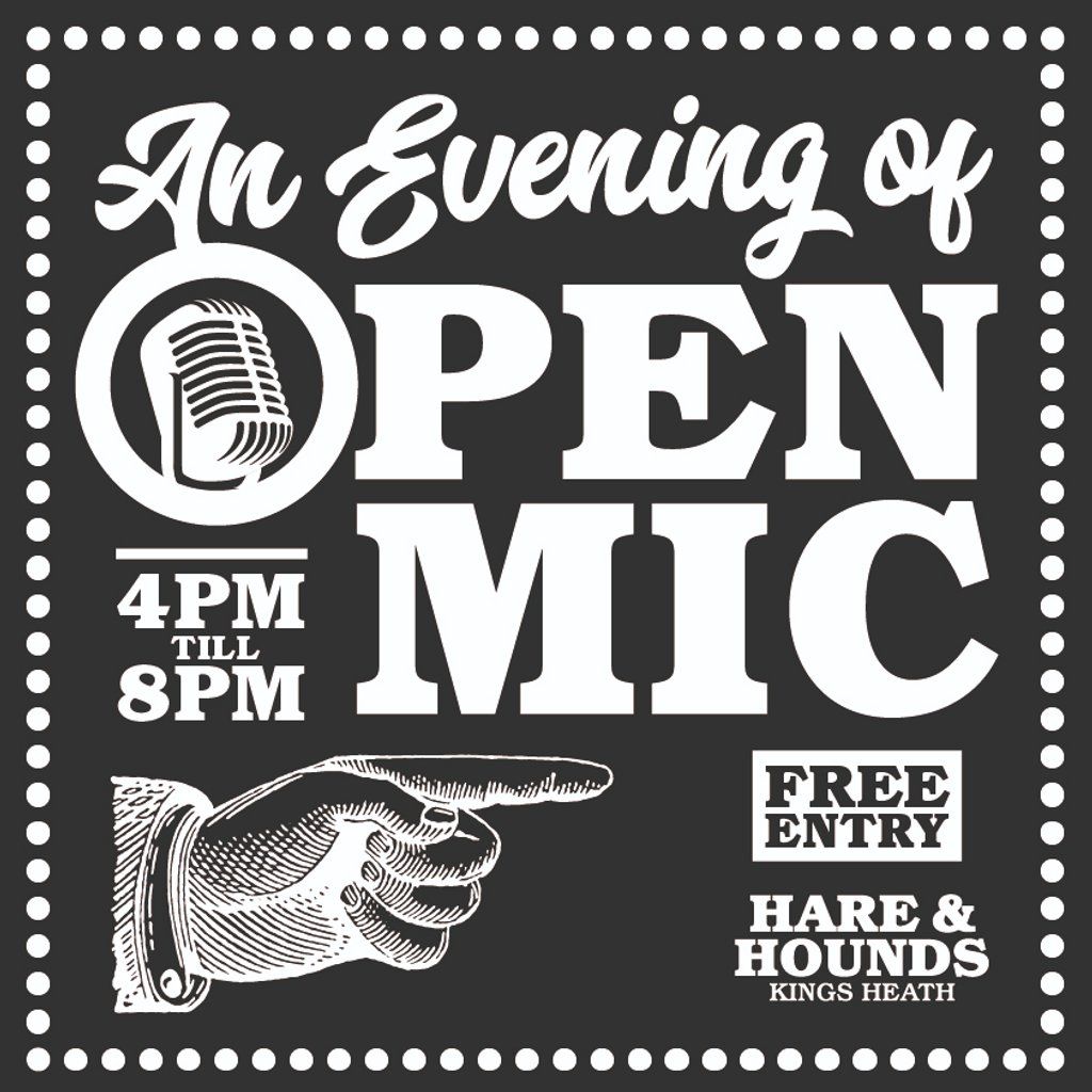 H&H Open Mic Night!