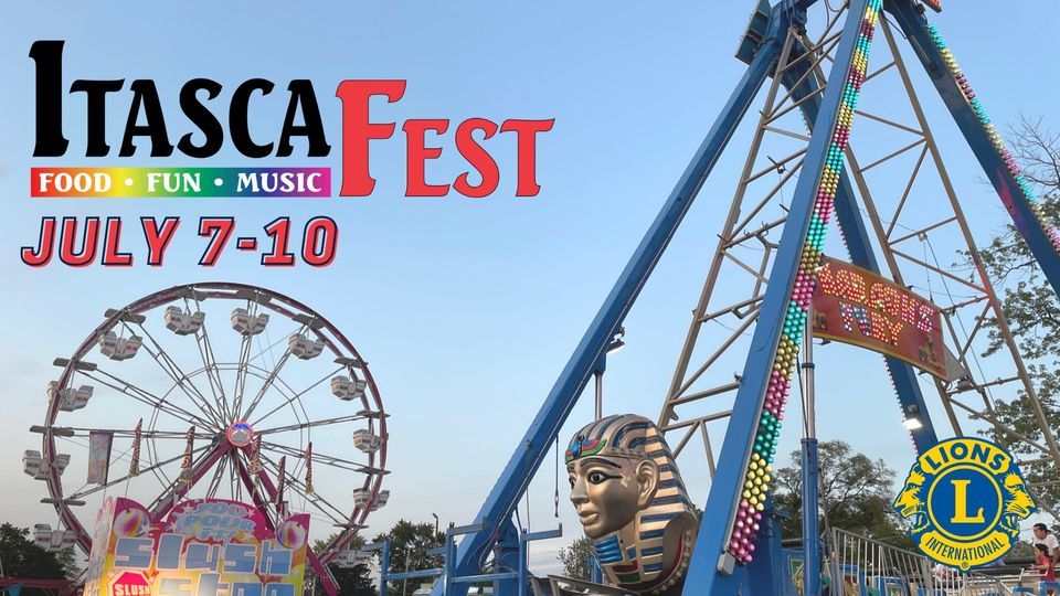 Itasca Fest 2022, Itasca Park District, 7 July to 10 July