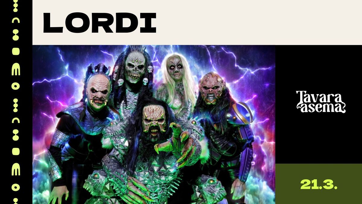  Lordi | Tavara-asema, Tampere