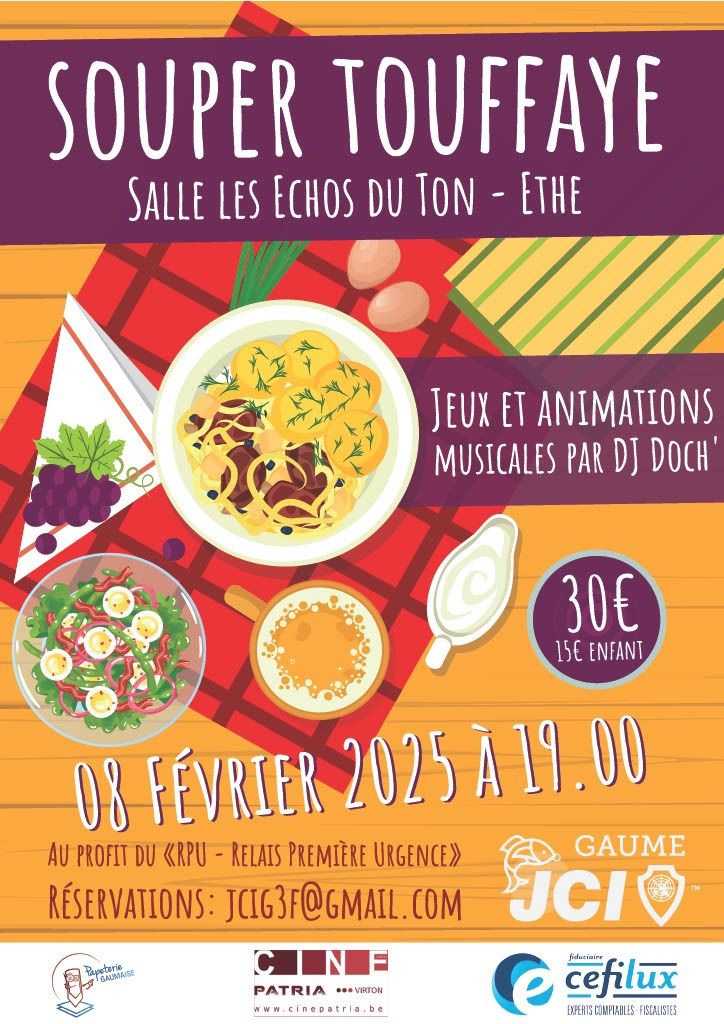 Souper touffaye en faveur du RPU