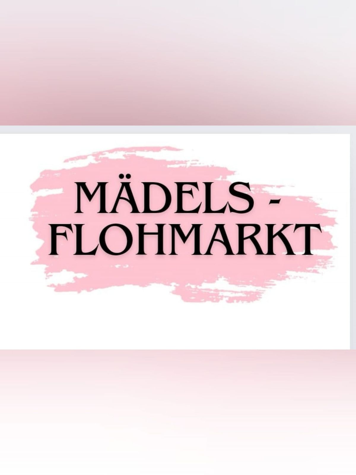 M\u00e4dels Flohmarkt Geisweid