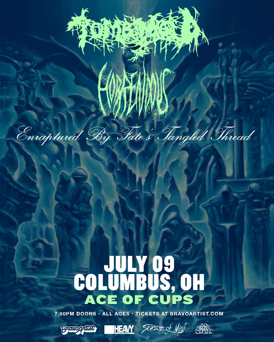 Tomb Mold and Horrendous at Ace of Cups