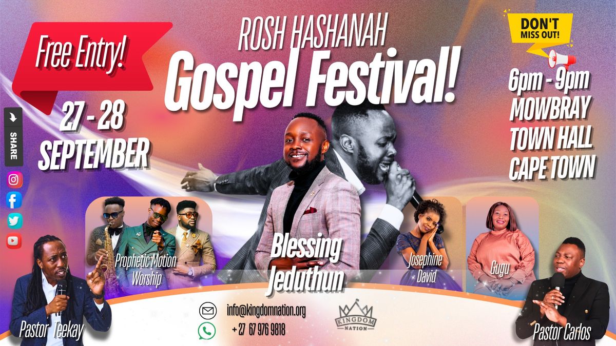 Rosh Hashanah Gospel Festival 2024