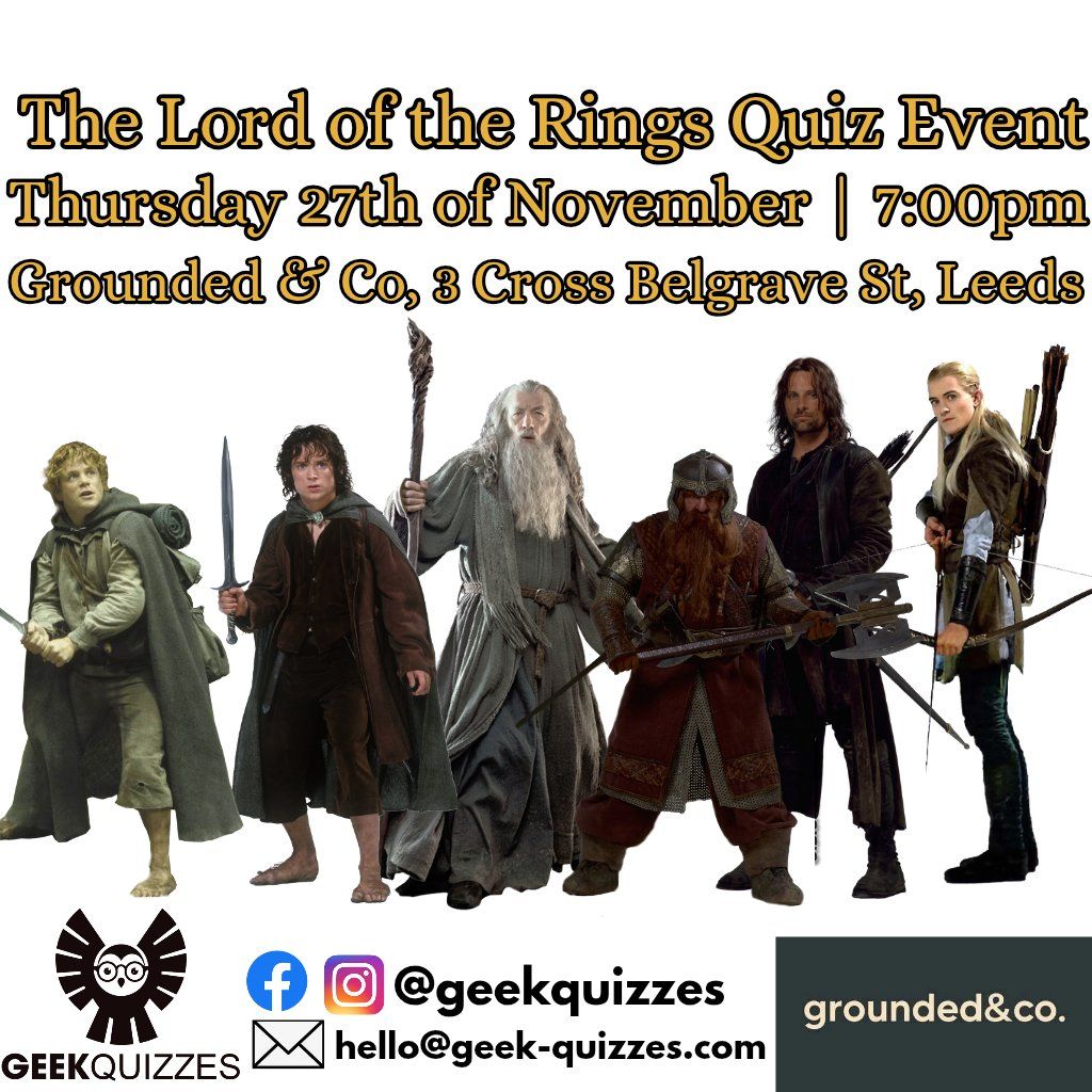 The Lord of the Rings Quiz Event