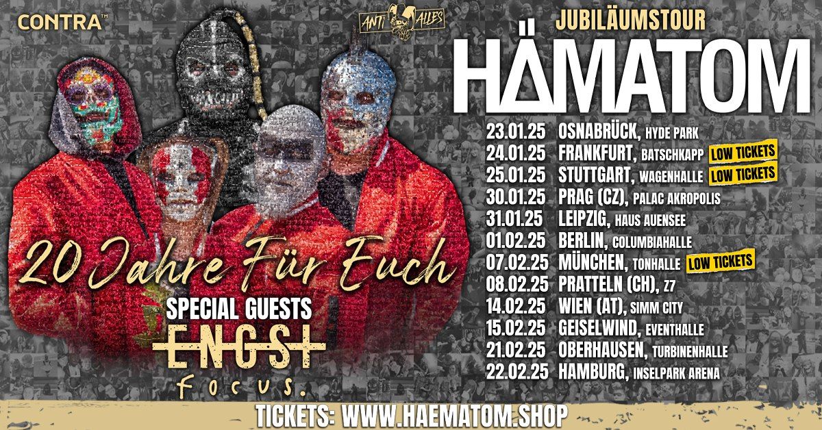 H\u00c4MATOM - 20 Jahre F\u00dcR EUCH Jubil\u00e4umstour - Berlin