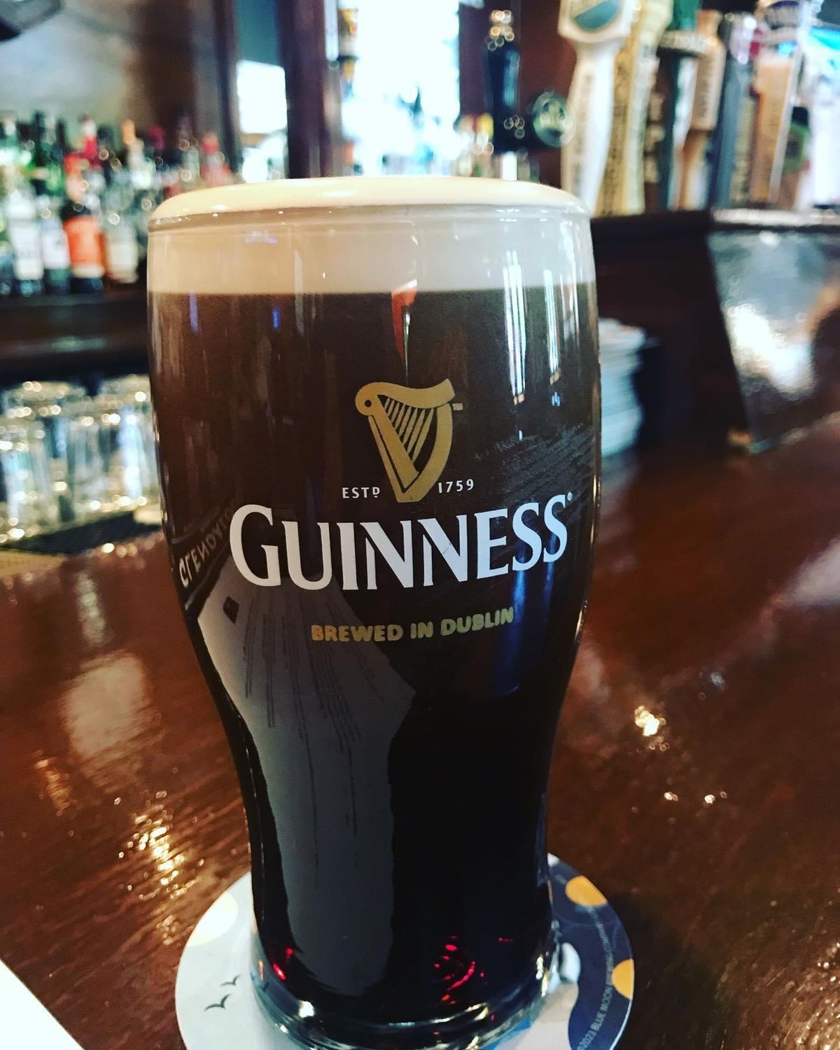 GUINNESS GLASS ENGRAVING 