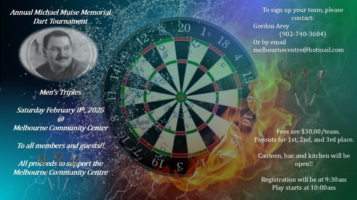 Michael Muise Memorial Dart Tournament