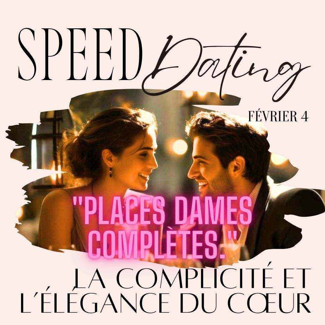 La Complicit\u00e9 \u269cSpeed Dating-RENCONTRE EXPRESS| Ottawa-Gatineau |AGE 32-47