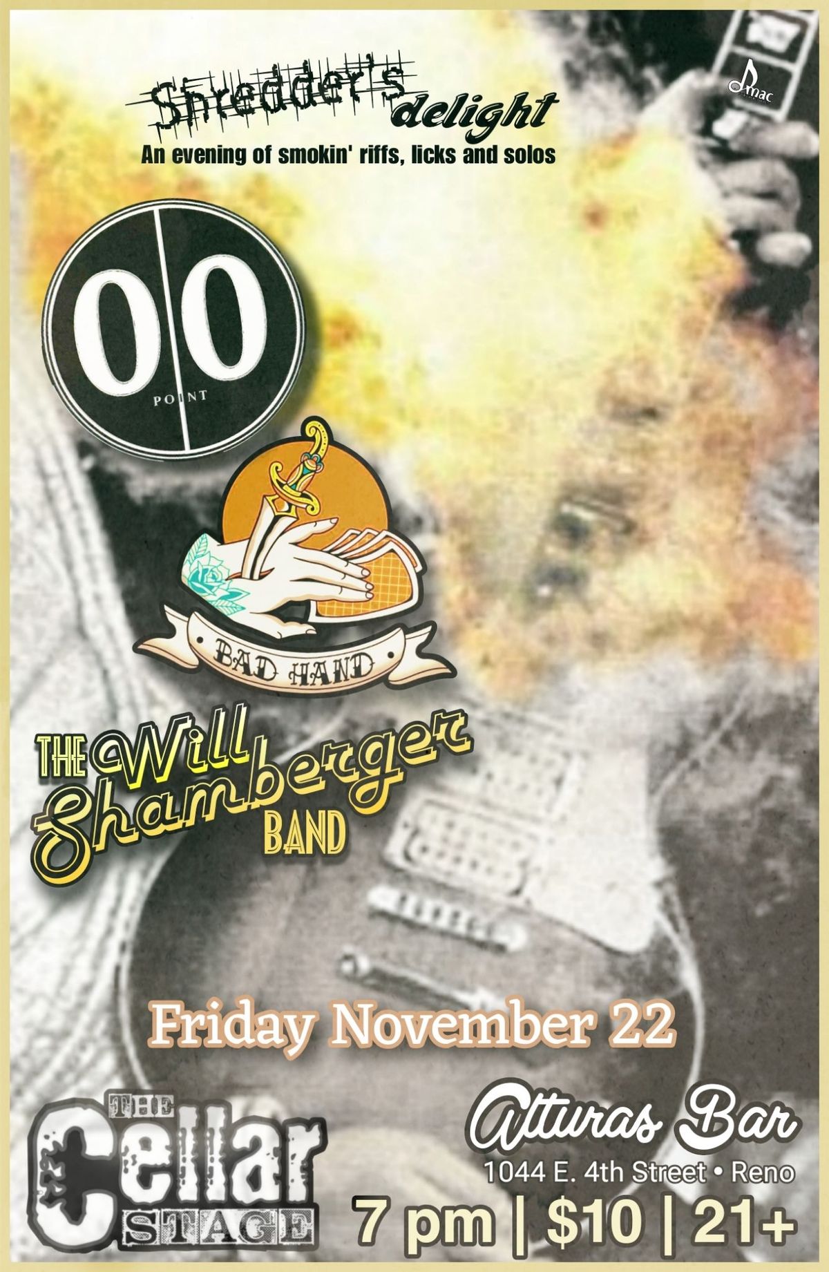 Zero Point Zero | Bad Hand | The Will Shamberger Band