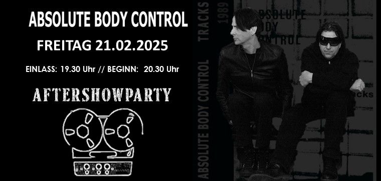 Absolute Body Control + Aftershow Party