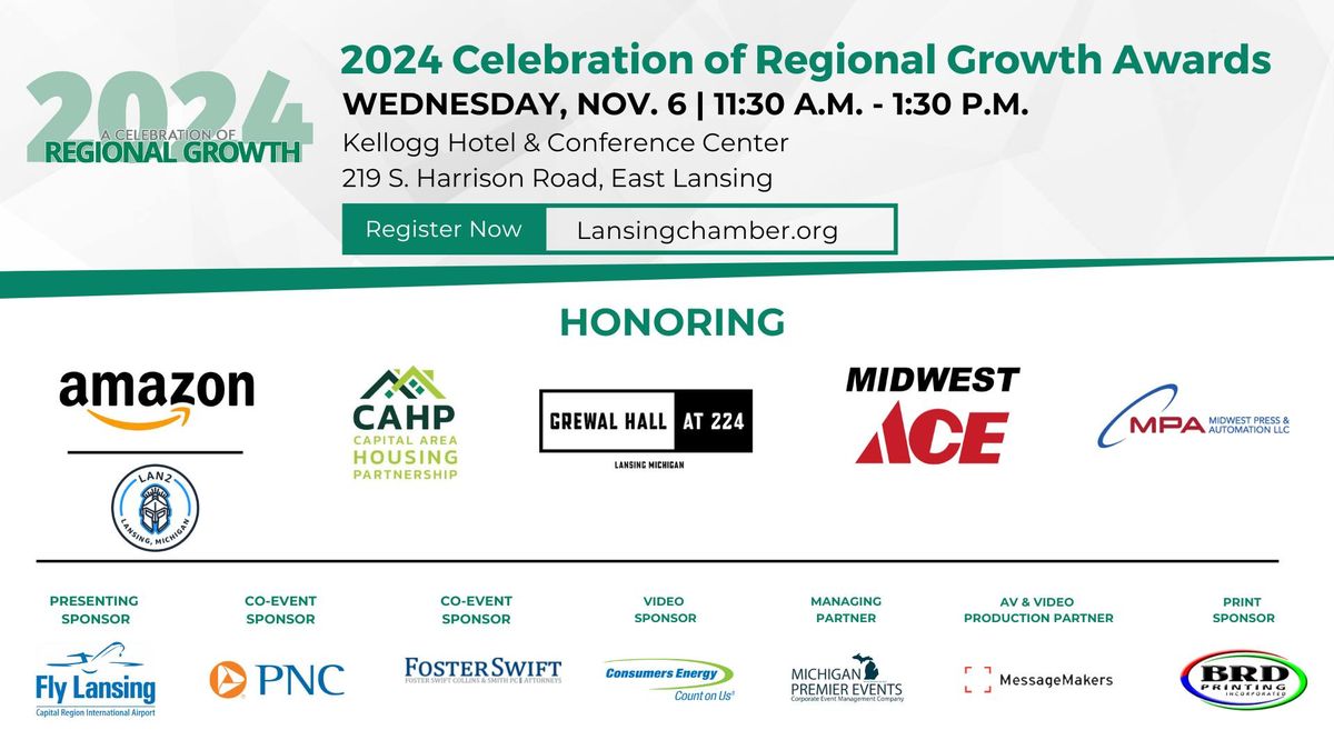 2024 Celebration of Regional Growth Awards 