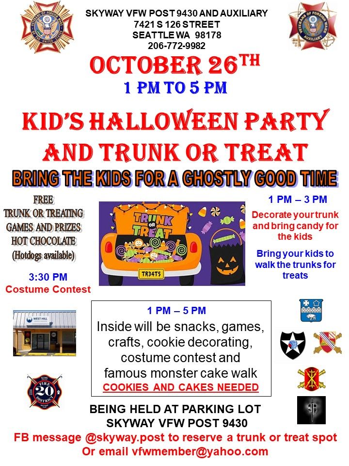 Annual Kids Halloween Party