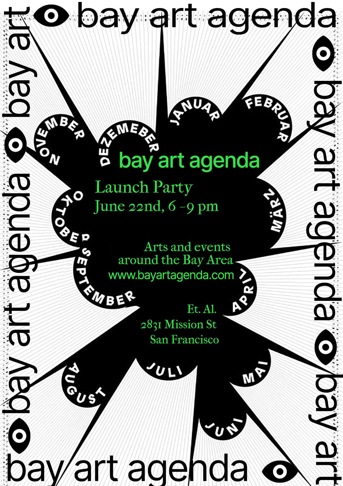 Bay Art Agenda Launch Party 