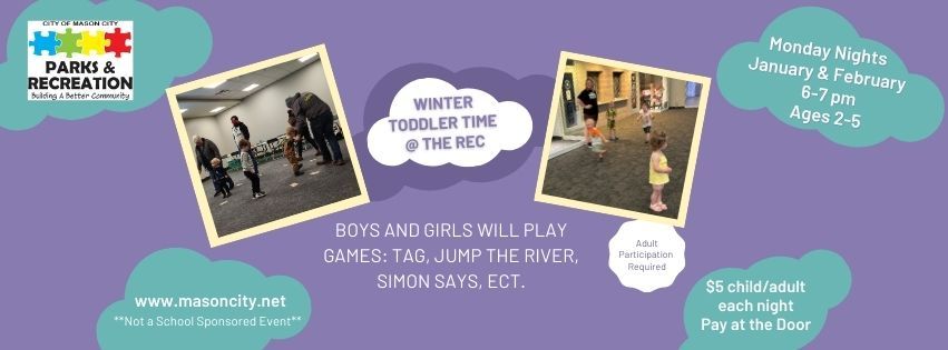 Winter Toddler Time @ the Rec