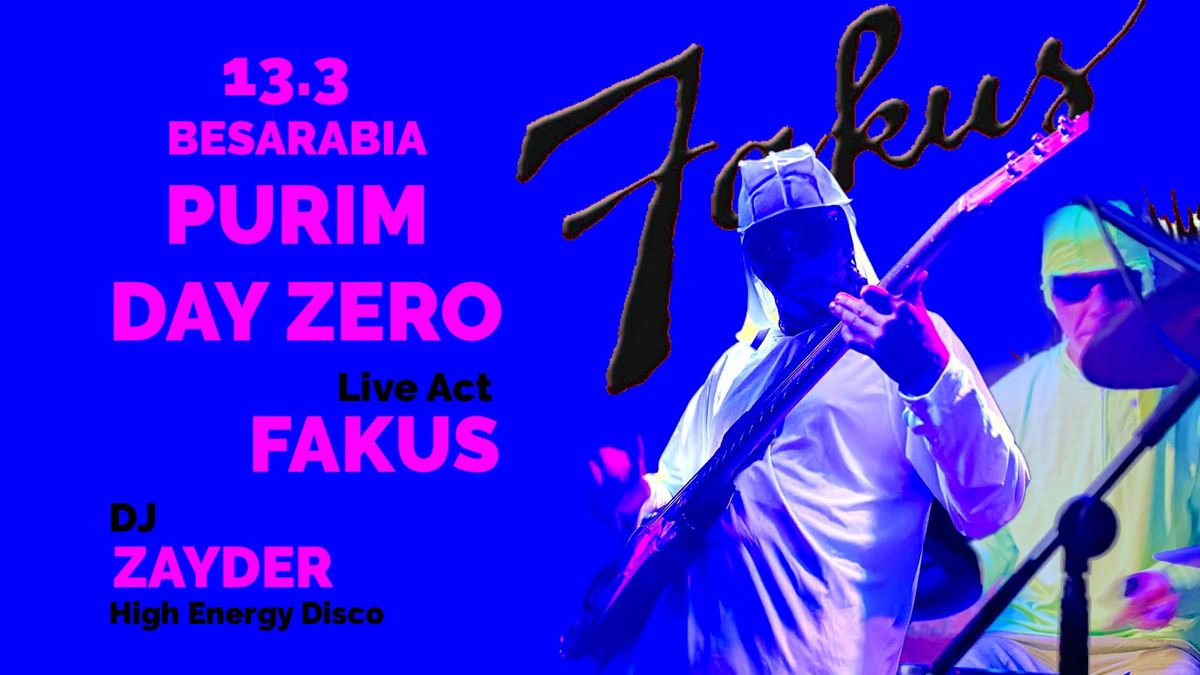 13.3 > PURIM DAY ZERO <