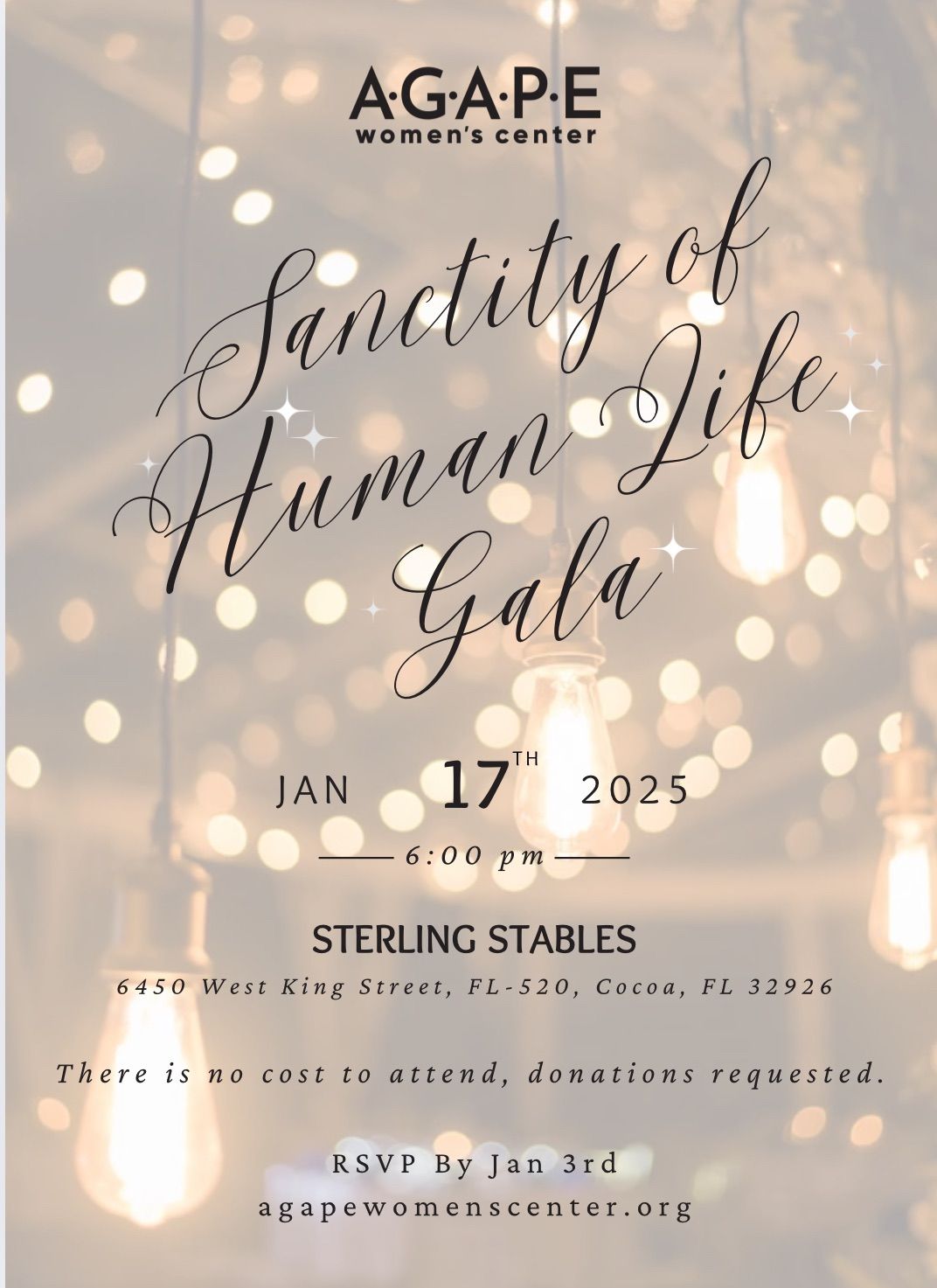 Sanctity of Human Life Gala