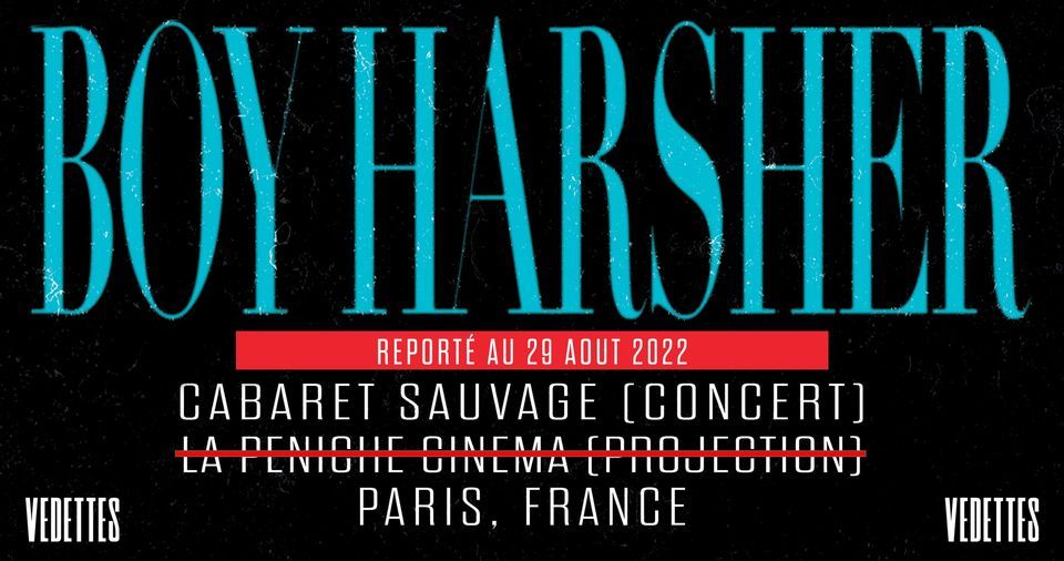 COMPLET - Boy Harsher - Concert & Projection | Cabaret Sauvage, Paris