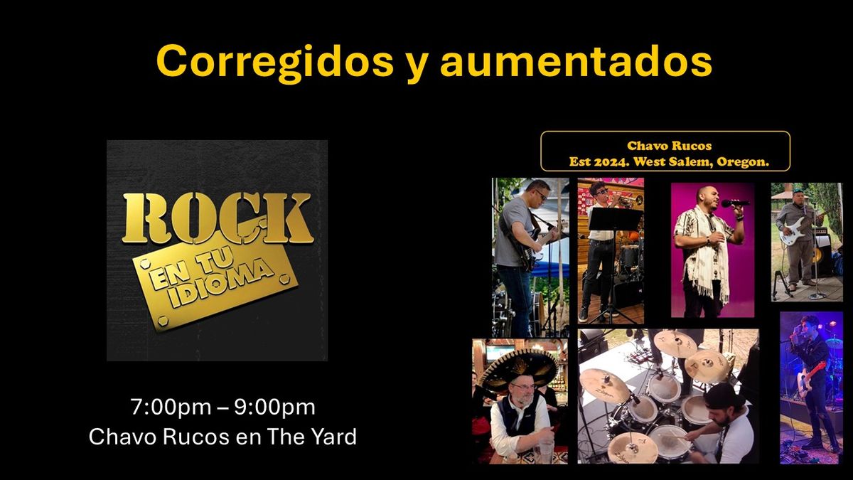 Rock en espa\u00f1ol en The Yard