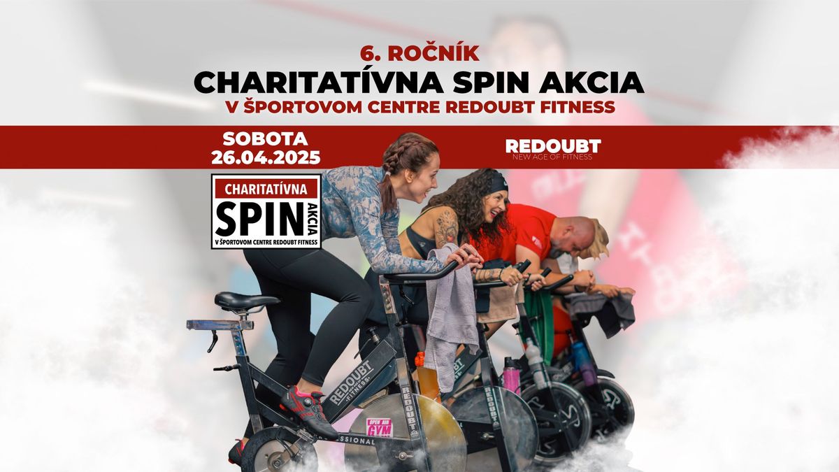 6. RO\u010cN\u00cdK CHARITAT\u00cdVNEJ SPIN AKCIE \u2013 SPOJME SILY PRE DOBR\u00da VEC! \ud83d\udeb4\u200d\u2642\ufe0f\ud83d\udc96