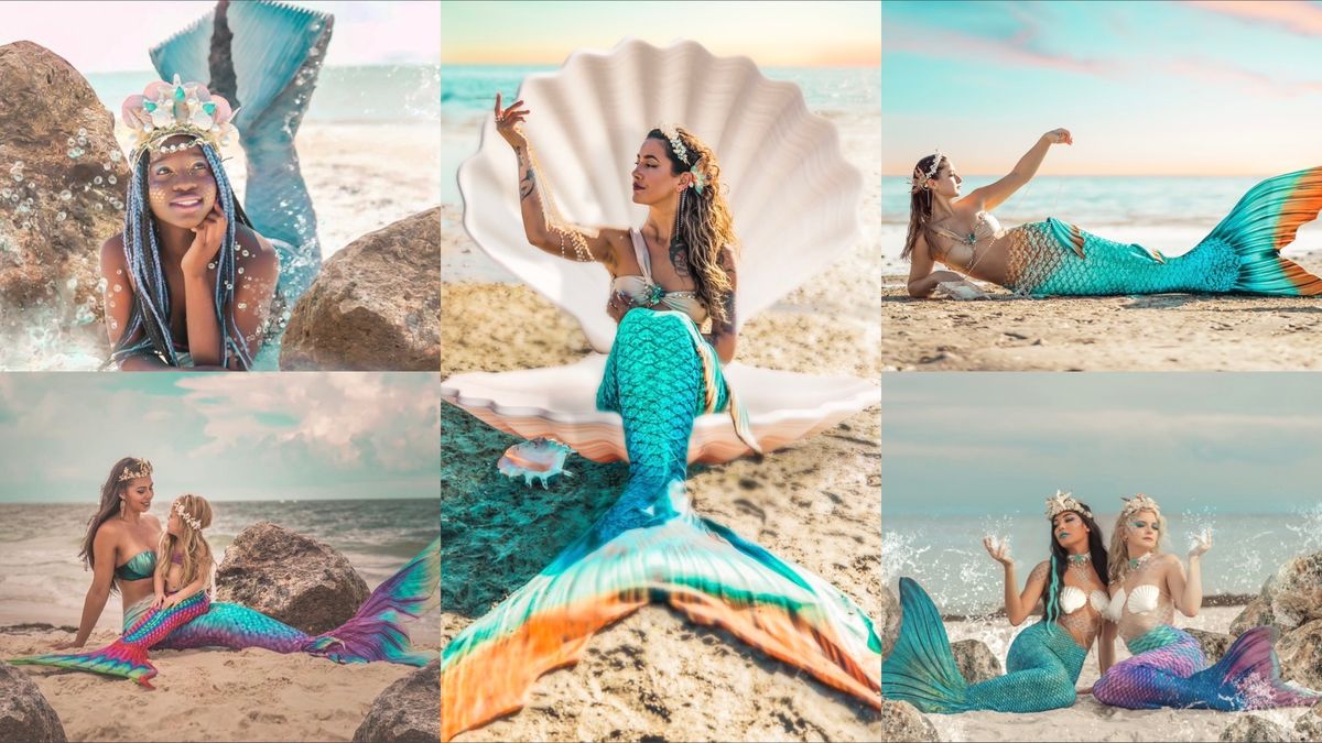 Mermaid Mini Fantasy Photoshoots | St. Petersburg, FL