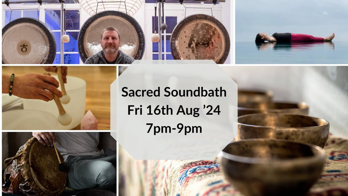 Sacred Soundbath at Yoga Spirit