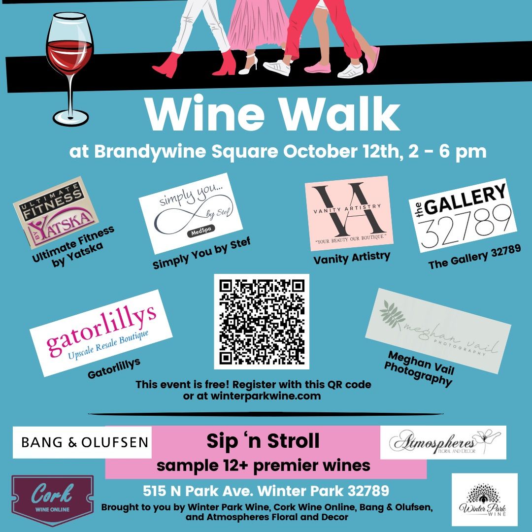 Wine Walk at Brandywine Square 