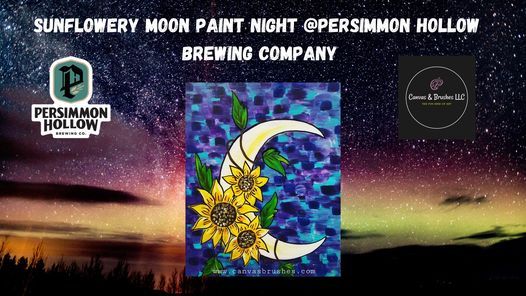 Sunflowery Moon Paint Night @Persimmon Hollow Brewing Co. at Lake Eola
